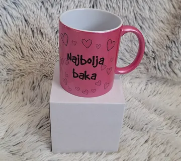 Sparkle šalica (roza) - cover