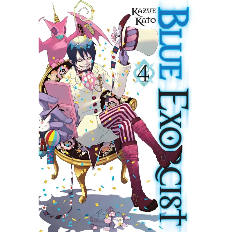 Blue Exorcist vol. 4 - cover