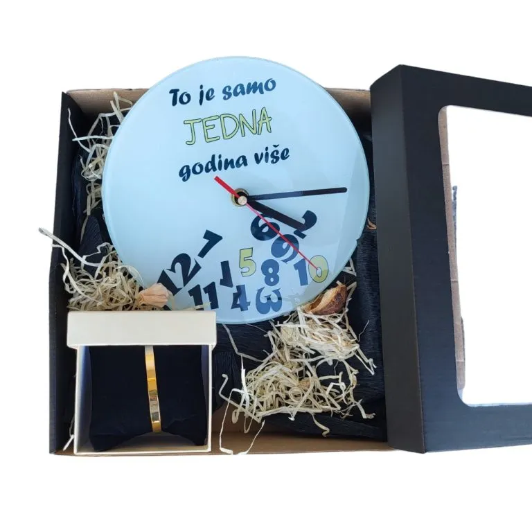 Poklon paket za ženski rođendan “Jedna godina više” - cover