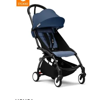 YOYO³ Dječja Kolica 6+ Air France – Crni Okvir - cover