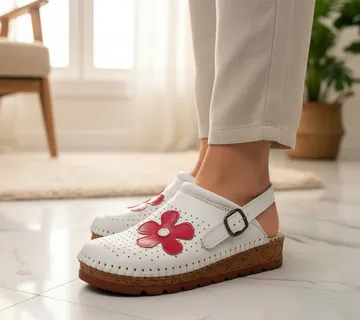 Medicinske klompe/papuče, sa remenom oko gležnja - cover