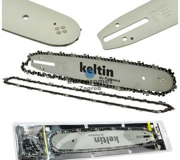 Vodilica 14″ 3/8″+ 2x lanac 26 zuba za ​​Partner/Stihl i ostalo - cover