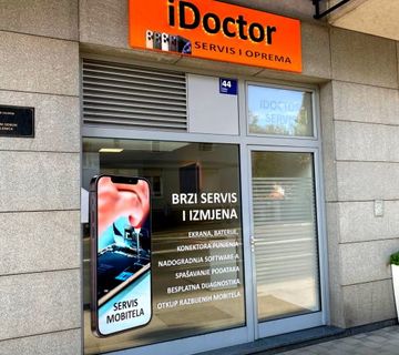 Vaš najpovoljniji iPhone servis! iDoctor NOVA LOKACIJA Selska cesta 44 - cover