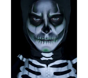 Šminka kostur - svijetli u mraku - cover