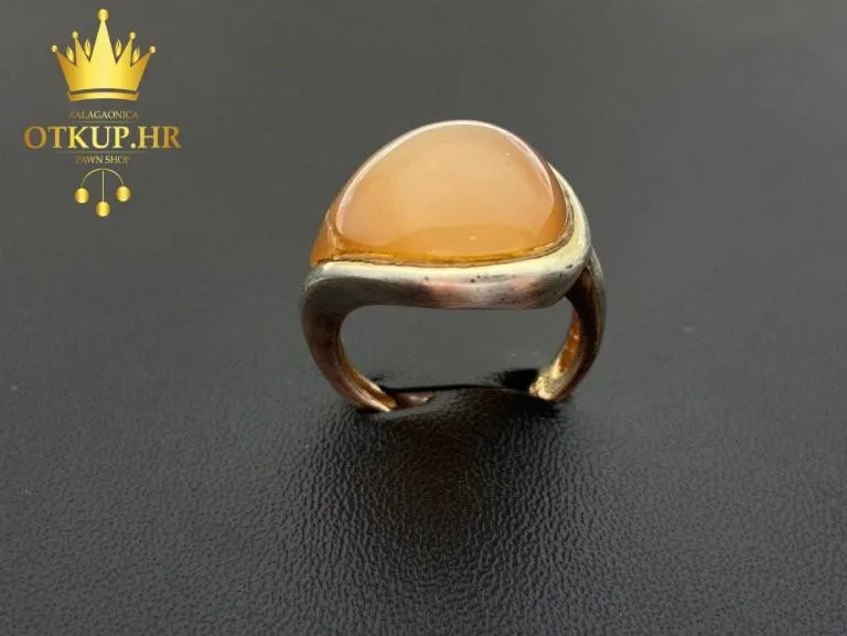 VINTAGE SREBRNI PRSTEN 8.72G .925 / R1, RATE !! - cover