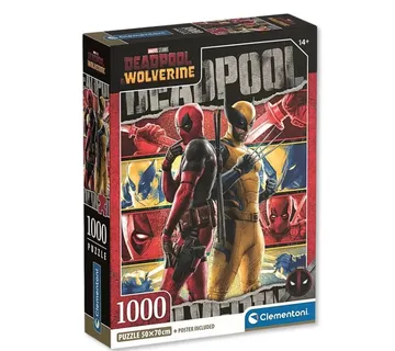 Deadpool & Wolverine puzzle – Compact, 1000pcs - cover
