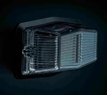 Dvostruki plamenik IDE LED srebrne strelice - cover
