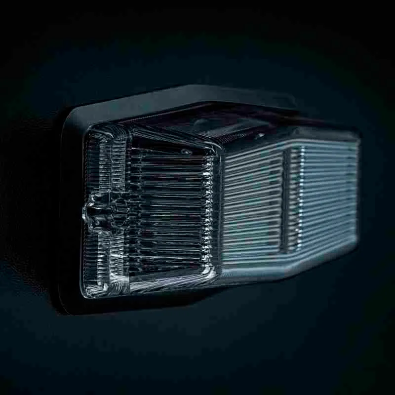 Dvostruki plamenik IDE LED srebrne strelice - cover