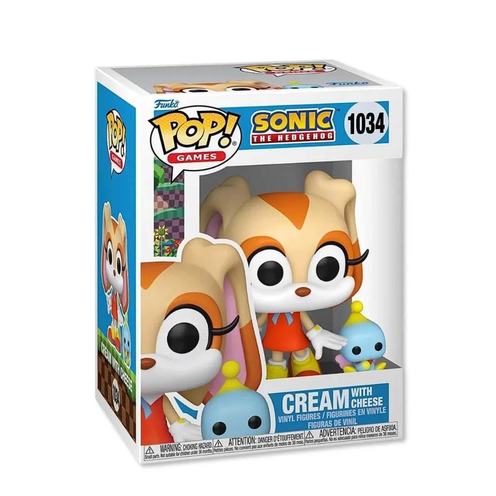 Funko Pop! & Buddy: Sonic – Cream with Cheese #1034 - cover