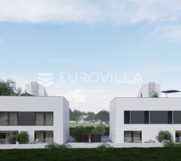 Istra, Peroj - moderna duplex kuća sa pogledom na more i bazenom, NKP 111.21 m2 - cover