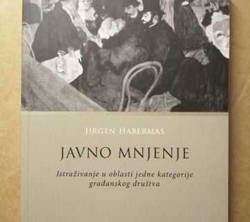 Jürgen Habermas – Javno mnjenje [B97] - cover