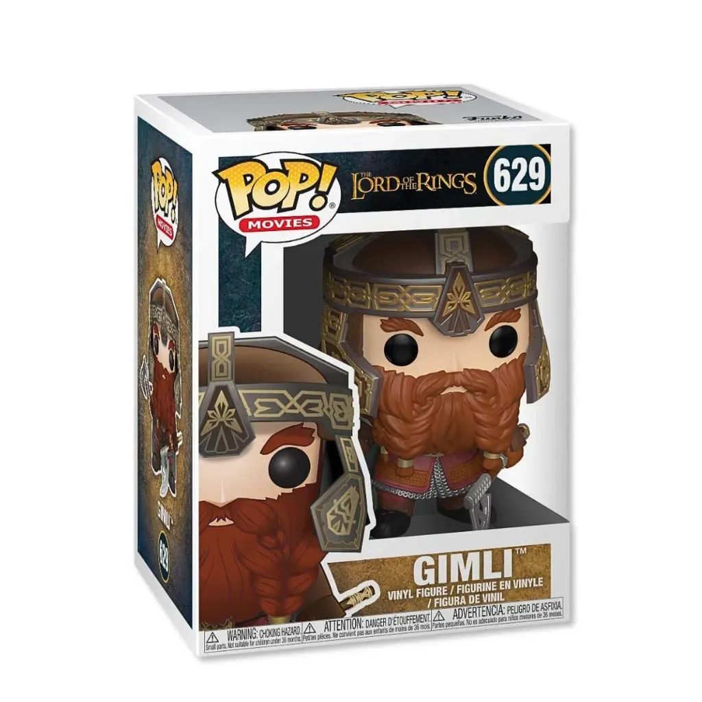 Funko Pop! Movies: The Lord of the Rings – Gimli #629 - cover