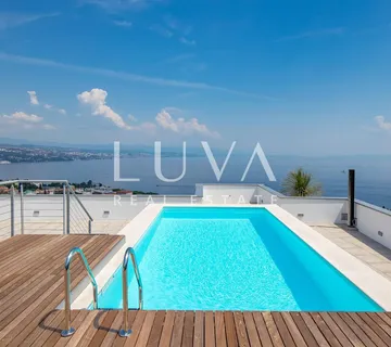 Opatija, luksuzna novogradnja s pogledom na more, stan NKP 367,19 m2 - cover