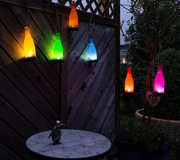 Solarna dekorativna svjetiljka u obliku boce - cover