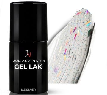 Gel Lak Ice Silver 6ml  - cover