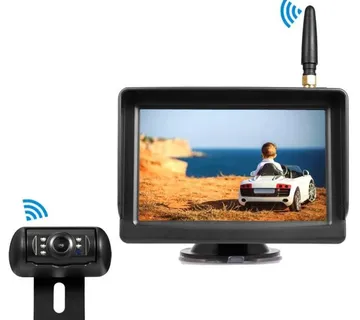 KAMERA i Monitor set | Wireless | 4.3" | IP68 |TERETNA VOZILA - cover