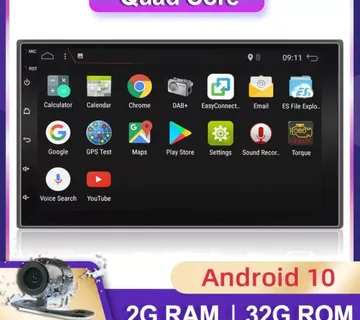 DIN2 ANDROID 10 Radio NAVIGACIJA GPS WIFI Parking kamera 2din - cover