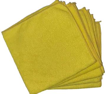Set (5 komada) krpe od mikrovlakana – žute - cover