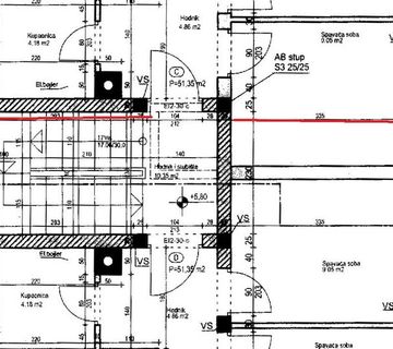 Stan na 1 katu, 2 spavaće sobe, parking, garaža, Pula - cover