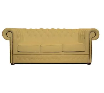 Chesterfield Trosjed First Class Leather | 3-sjedišta - cover