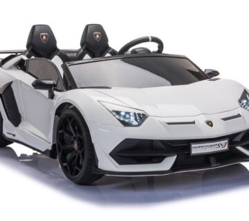 Licencirani auto na akumulator Lamborghini Aventador SX2028 - dvosjed - bijeli - cover