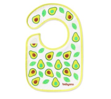 BabyOno Podbradak Jedem i rastem, avokado - cover