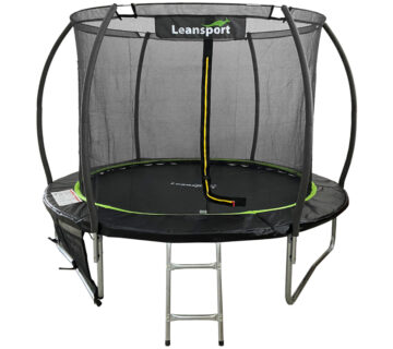 LEAN Sport Max crno-zeleni trampolin od 244 cm  - cover