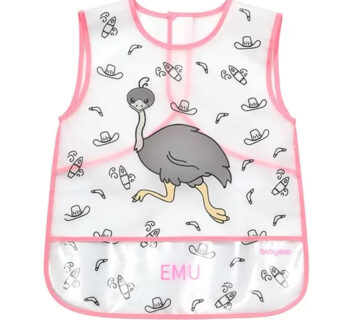 BabyOno Active Baby Podbradak košuljica 24+ mjeseci Emu, roza - cover