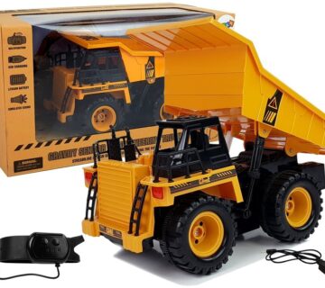 Kamion kiper na daljinsko upravljanje Construction 1:22 - žuti - cover