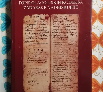 ur Pavao Kero - Popis glagoljskih kodeksa zadarske nadbiskupije - cover