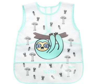 BabyOno Creative Baby Podbradak košuljica 36+ mjeseci Ljenjivac, mint - cover