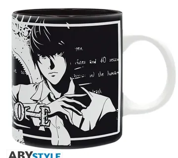 Šalica Death Note Light vs L 320ml - cover