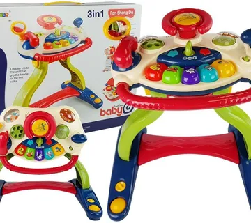 Interaktivni stolić hodalica 3u1 sa zvučnim efektima - cover