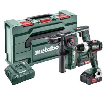Metabo Combo set 2.5.2. 18V bušilica + aku bušači čekić - cover