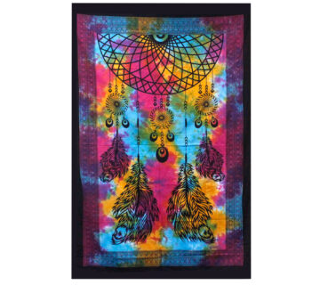 Ancient Wisdom Nástenná plachta/Prikrývka Lapač snov 130 x 200 cm - cover