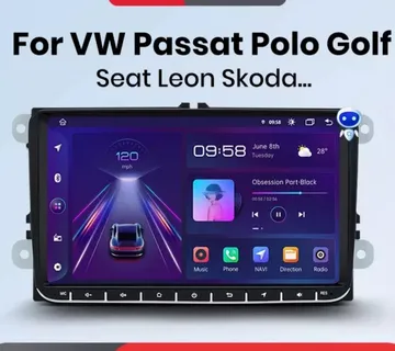 VW GOLF PASSAT CADDY B6 B7 TRANSPORTER MULTIMEDIJA ANDROID NAVIGACIJA - cover