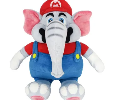 Super Mario Bros Mario Elepfant plišana igračka 27cm - cover