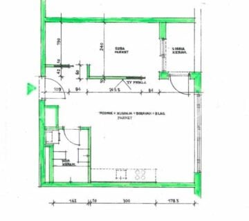 Stan najam centar 46 m2 - namjena poslovni prostor + GPM - cover