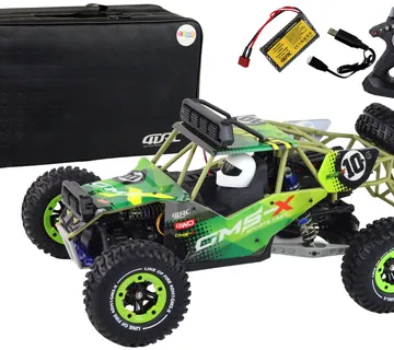 Off-Road Car Green Remote Controlled 4D-H1 RC Car Off-Road 4x4 - cover