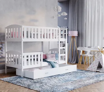 Krevet na kat za djecu 190×80 Kubus – Za zdrav i miran san mališana - cover