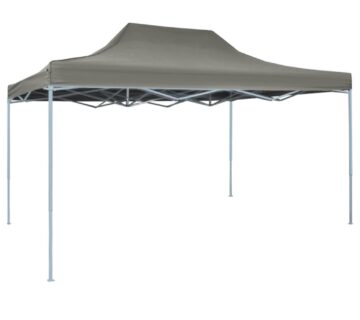 vidaXL Sklopivi šator 3 x 4,5 m antracit - cover