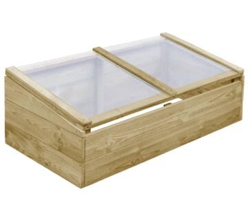 vidaXL Staklenik od impregnirane borovine 100 x 50 x 35 cm - cover