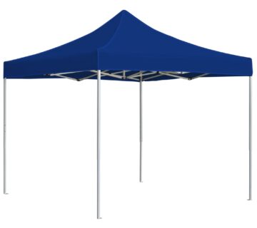 vidaXL Profesionalni sklopivi šator za zabave 3 x 3 m plavi - cover