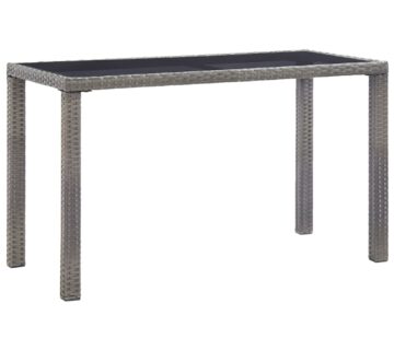 vidaXL Vrtni stol antracit 123 x 60 x 74 cm od poliratana - cover