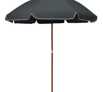 vidaXL Suncobran s čeličnom šipkom 240 cm antracit - cover