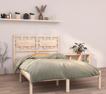 vidaXL Okvir za krevet od masivnog drva 120 x 200 cm - cover