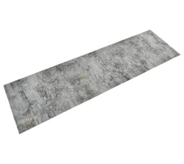 vidaXL Kuhinjski tepih perivi s uzorkom betona 45 x 150 cm baršunasti - cover