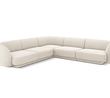 Kutna garnitura Miley 255x255cm, Materijal: Baršun - cover
