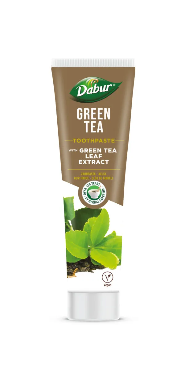 Dabur Ayurvedska pasta za zube – Organski Zeleni Čaj 100ml - cover