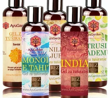 AYUGARDEN GELOVI ZA TUŠIRANJE - cover
